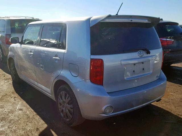 JTLKE50E881011891 - 2008 TOYOTA SCION XB 银色 照片 3