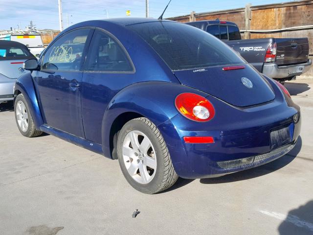 3VWPW31C37M504358 - 2007 VOLKSWAGEN NEW BEETLE ლურჯი ფოტო 3