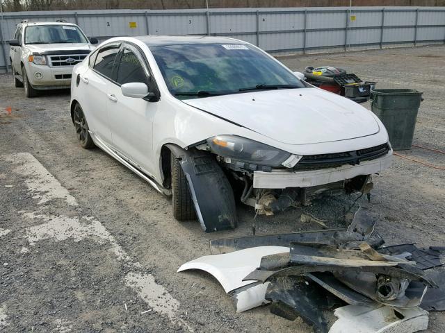 1C3CDFBA0DD338995 - 2013 DODGE DART SXT WHITE photo 1