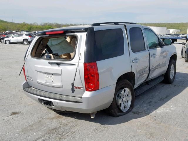 1GKS2AE07BR378384 - 2011 GMC YUKON SLE SILVER photo 4