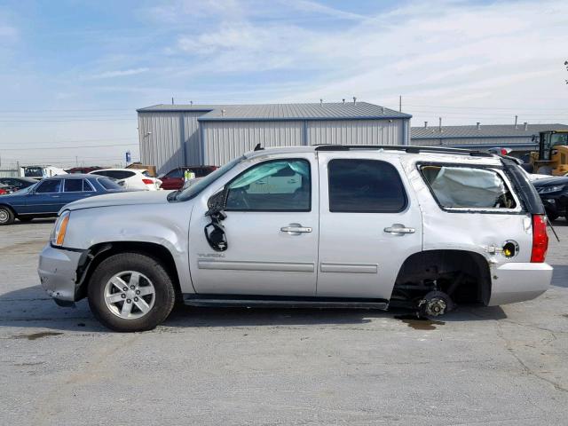 1GKS2AE07BR378384 - 2011 GMC YUKON SLE SILVER photo 9