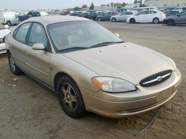 1FAHP56S81A150749 - 2001 FORD TAURUS SEL GOLD photo 1