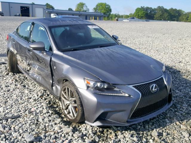 JTHCF1D25E5013669 - 2014 LEXUS IS 250 GRAY photo 1