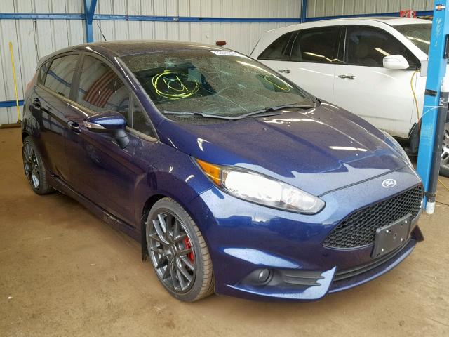 3FADP4GX8GM149406 - 2016 FORD FIESTA ST BLUE photo 1