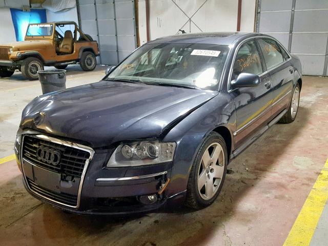 WAUML44E86N003775 - 2006 AUDI A8 L QUATT GRAY photo 2