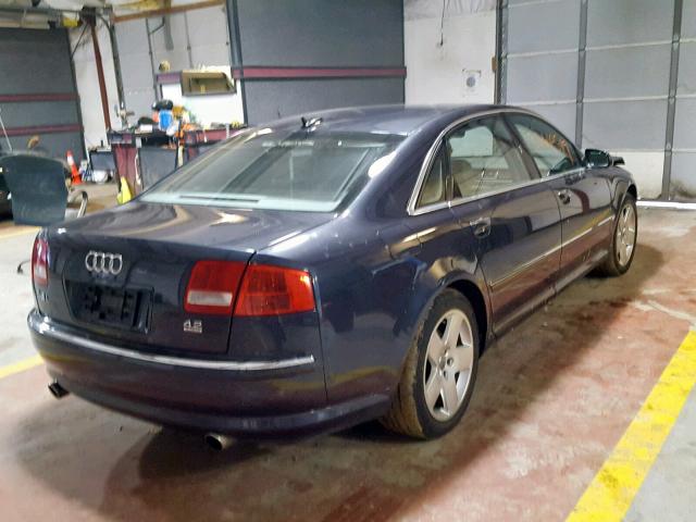 WAUML44E86N003775 - 2006 AUDI A8 L QUATT GRAY photo 4