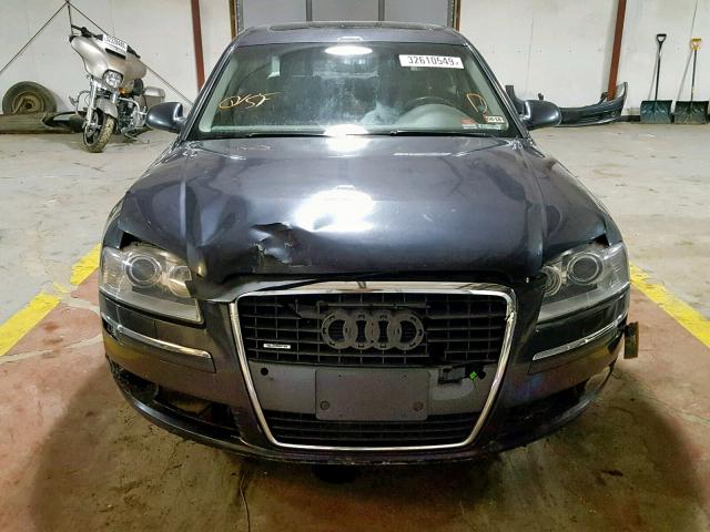 WAUML44E86N003775 - 2006 AUDI A8 L QUATT GRAY photo 9