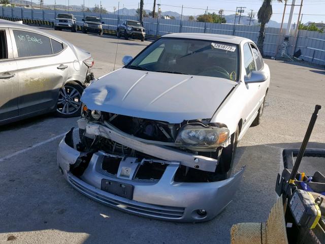 3N1AB51D75L548717 - 2005 NISSAN SENTRA SE- SILVER photo 2