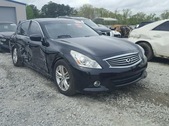 JN1CV6AP1DM725492 - 2013 INFINITI G37 BASE BLACK photo 1