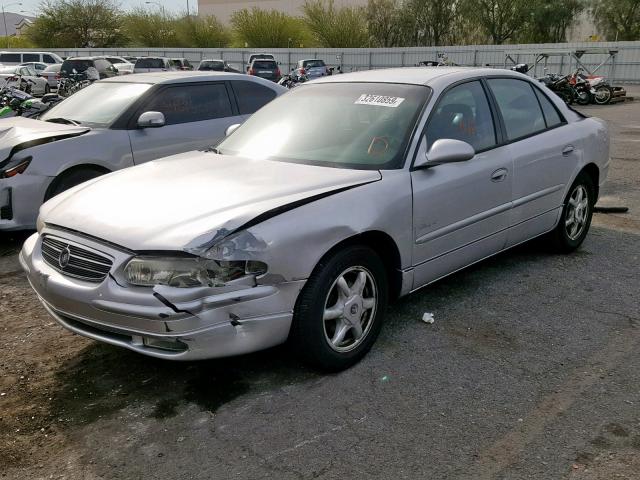 2G4WB55K911252200 - 2001 BUICK REGAL LS SILVER photo 2