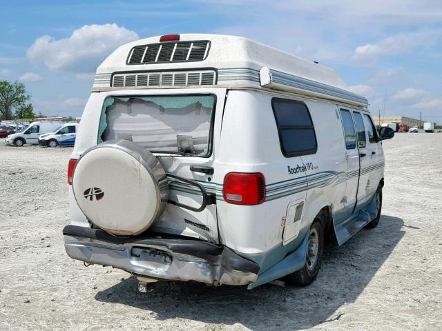 2B6KB31Z6WK128918 - 1998 DODGE RAM VAN B3 WHITE photo 4