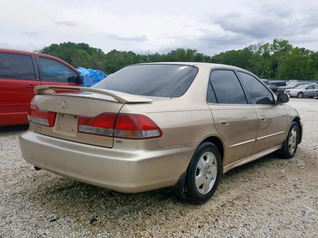 1HGCG16562A051499 - 2002 HONDA ACCORD EX GOLD photo 4