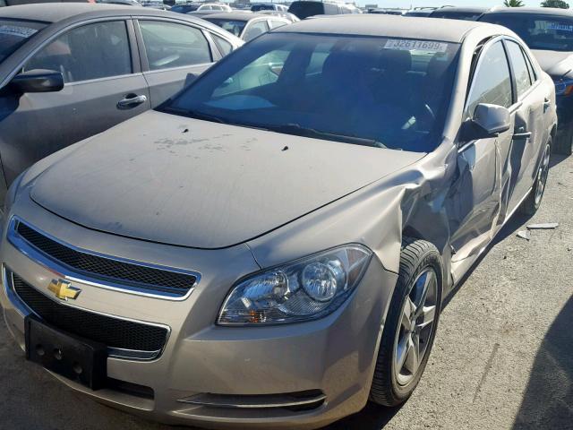 1G1ZC5EB3AF276363 - 2010 CHEVROLET MALIBU 1LT 金色 照片 2
