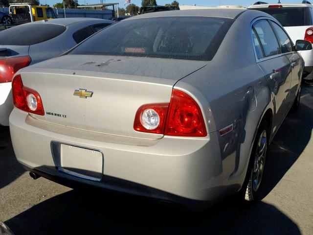 1G1ZC5EB3AF276363 - 2010 CHEVROLET MALIBU 1LT 金色 照片 4