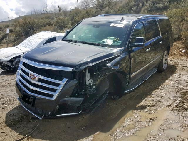 1GYS4HKJ4KR128624 - 2019 CADILLAC ESCALADE E BLACK photo 2