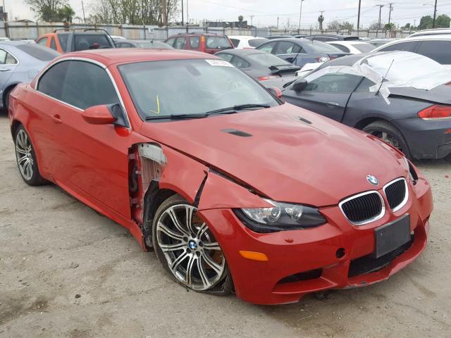 WBSDX9C50BE584505 - 2011 BMW M3 RED photo 1