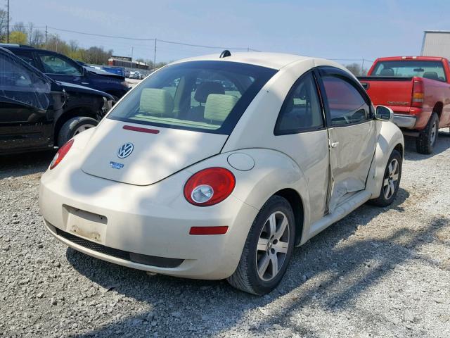 3VWRR31C46M406454 - 2006 VOLKSWAGEN NEW BEETLE CREAM photo 4