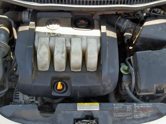 3VWRR31C46M406454 - 2006 VOLKSWAGEN NEW BEETLE CREAM photo 7