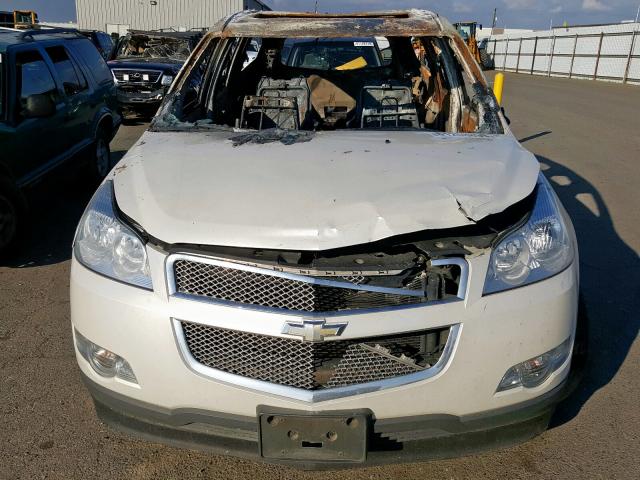 1GNKRLEDXCJ222367 - 2012 CHEVROLET TRAVERSE LTZ  photo 9