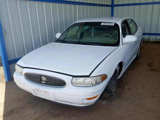 1G4HP54KXY4118502 - 2000 BUICK LESABRE CU WHITE photo 2