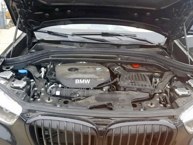 WBXHT3Z39H4A55078 - 2017 BMW X1 XDRIVE2 BLACK photo 7