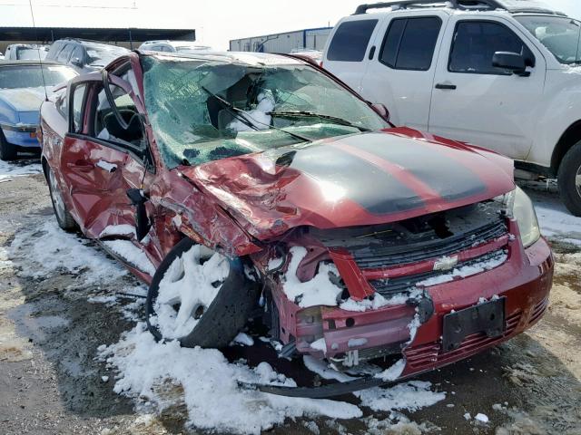 1G1AL18F587157044 - 2008 CHEVROLET COBALT LT RED photo 1