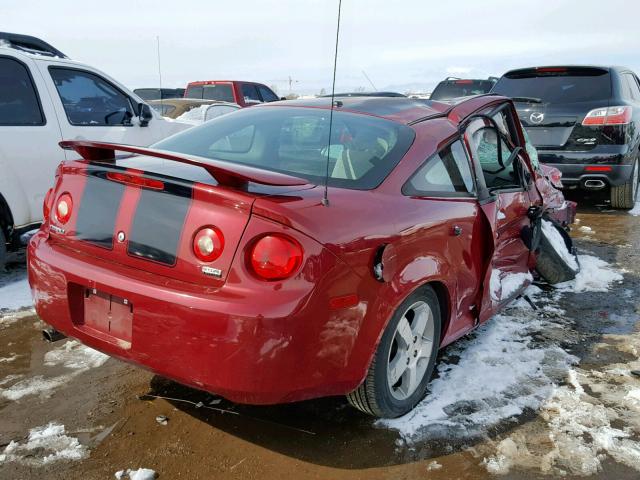 1G1AL18F587157044 - 2008 CHEVROLET COBALT LT RED photo 3