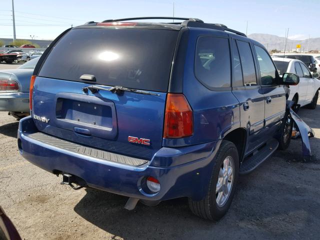 1GKDS13S852213731 - 2005 GMC ENVOY BLUE photo 4