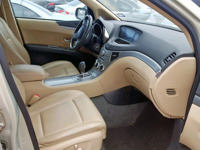 4S4WX83C364426837 - 2006 SUBARU B9 TRIBECA BEIGE photo 5