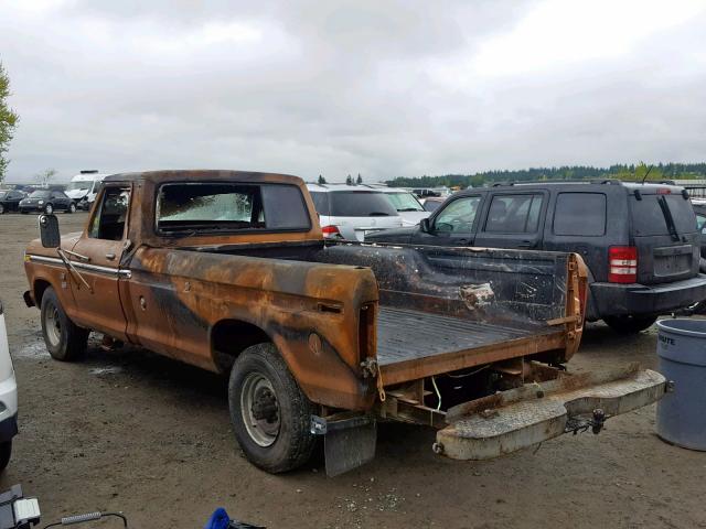 F35MRX28478 - 1975 FORD PICK UP GOLD photo 3