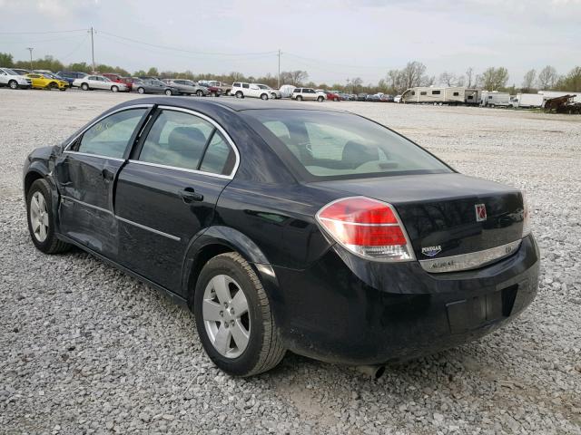 1G8ZR57527F302645 - 2007 SATURN AURA GREEN BLACK photo 3