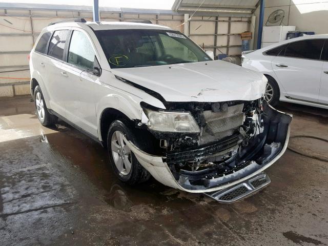 3D4PG1FG4BT513975 - 2011 DODGE JOURNEY MA WHITE photo 1