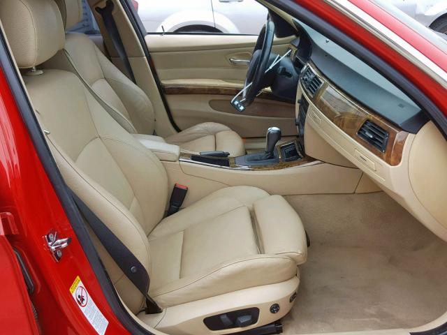 WBAVB335X6KS37727 - 2006 BMW 330 I RED photo 5