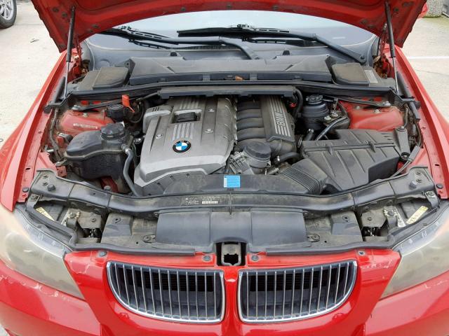 WBAVB335X6KS37727 - 2006 BMW 330 I RED photo 7