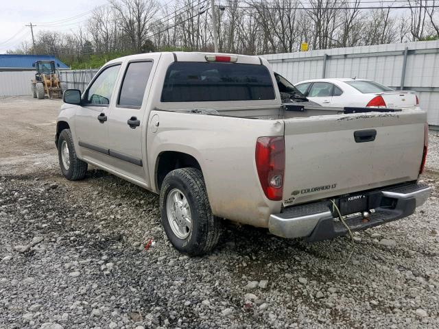 1GCCS13EX78210122 - 2007 CHEVROLET COLORADO SILVER photo 3