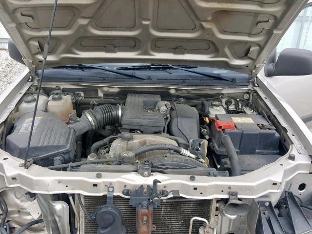 1GCCS13EX78210122 - 2007 CHEVROLET COLORADO SILVER photo 7