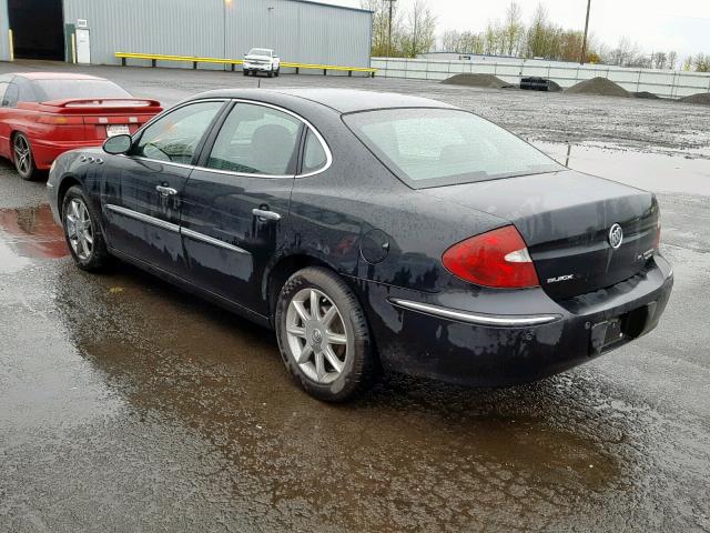 2G4WE567051260600 - 2005 BUICK LACROSSE C BLACK photo 3