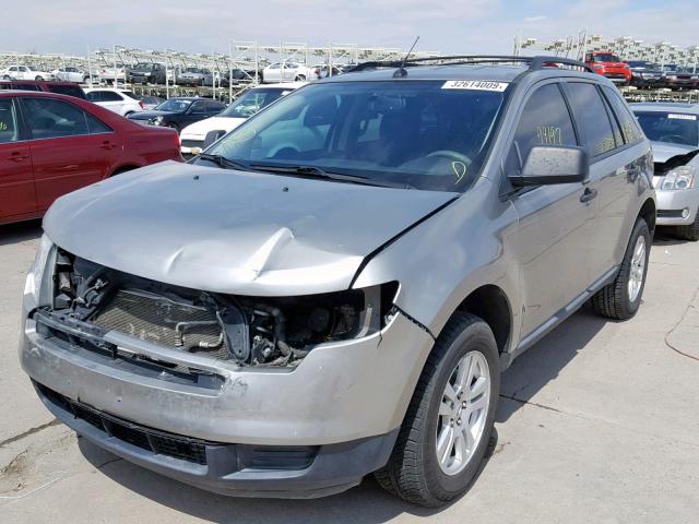 2FMDK46C88BA19003 - 2008 FORD EDGE SE TAN photo 2