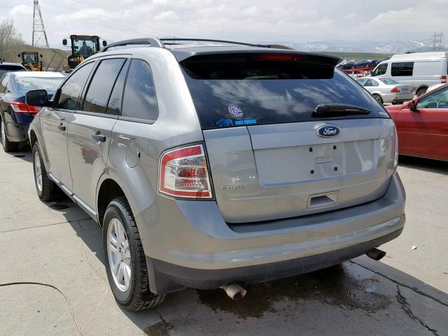 2FMDK46C88BA19003 - 2008 FORD EDGE SE TAN photo 3