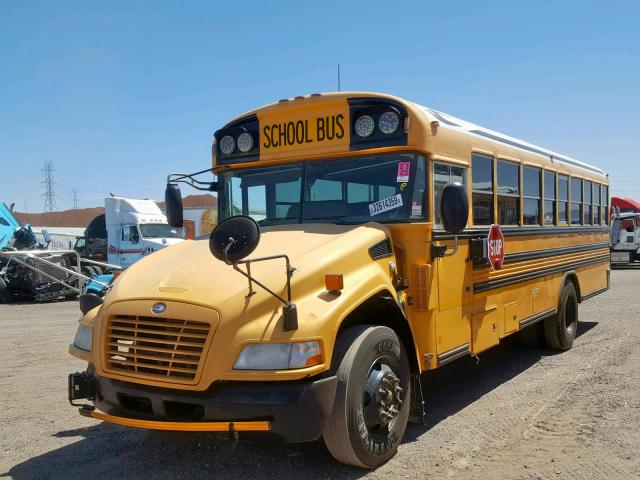 1BAKCCPA0AF272265 - 2010 BLUE BIRD SCHOOL BUS YELLOW photo 2