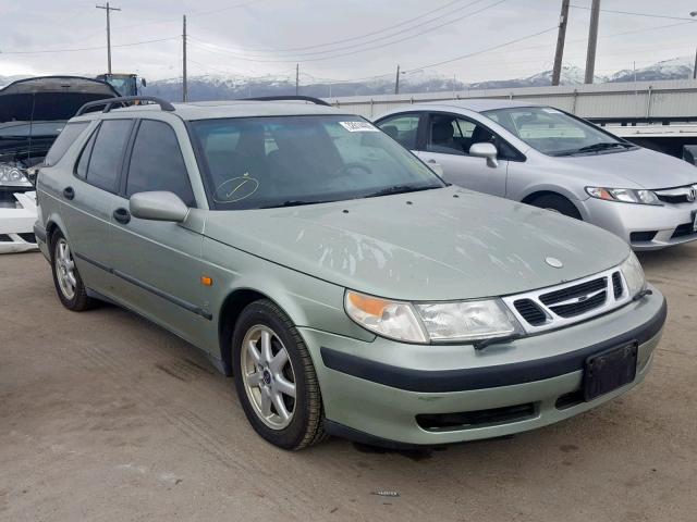 YS3EF58Z0Y3014469 - 2000 SAAB 9-5 SE GREEN photo 1