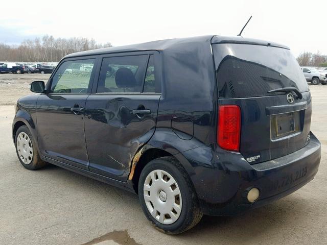 JTLKE50E691088373 - 2009 TOYOTA SCION XB 黑色 照片 3
