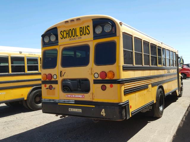 1BAKCCPA2AF272266 - 2010 BLUE BIRD SCHOOL BUS YELLOW photo 4