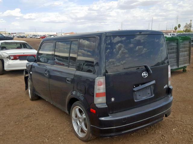 JTLKT324764059442 - 2006 TOYOTA SCION XB 黑色 照片 3