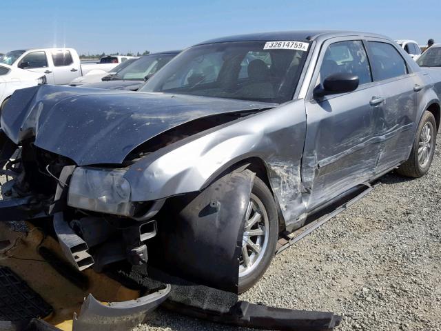 2C3KA43R16H376108 - 2006 CHRYSLER 300 GRAY photo 2