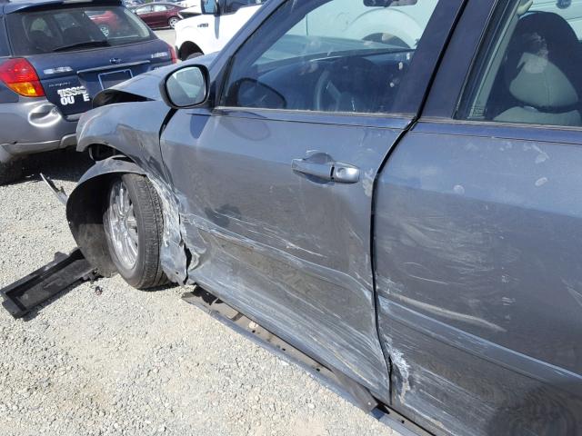 2C3KA43R16H376108 - 2006 CHRYSLER 300 GRAY photo 9