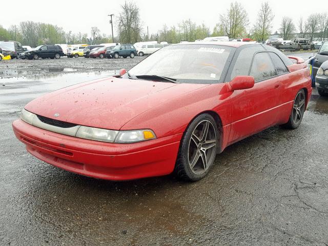 JF1CX3550RH102417 - 1994 SUBARU SVX LSI RED photo 2