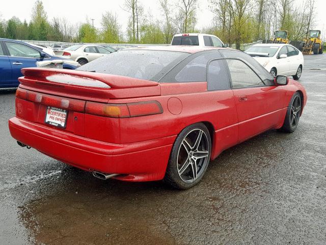 JF1CX3550RH102417 - 1994 SUBARU SVX LSI RED photo 4