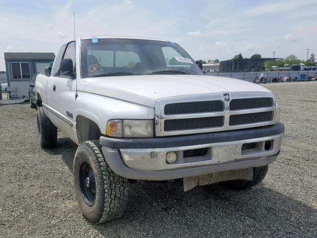 1B7KF2362XJ610960 - 1999 DODGE RAM 2500 WHITE photo 1