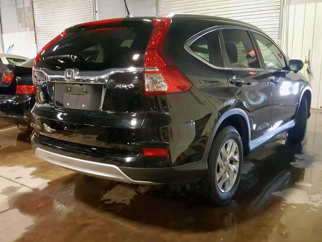 5J6RM4H75GL055423 - 2016 HONDA CR-V EXL BLACK photo 4